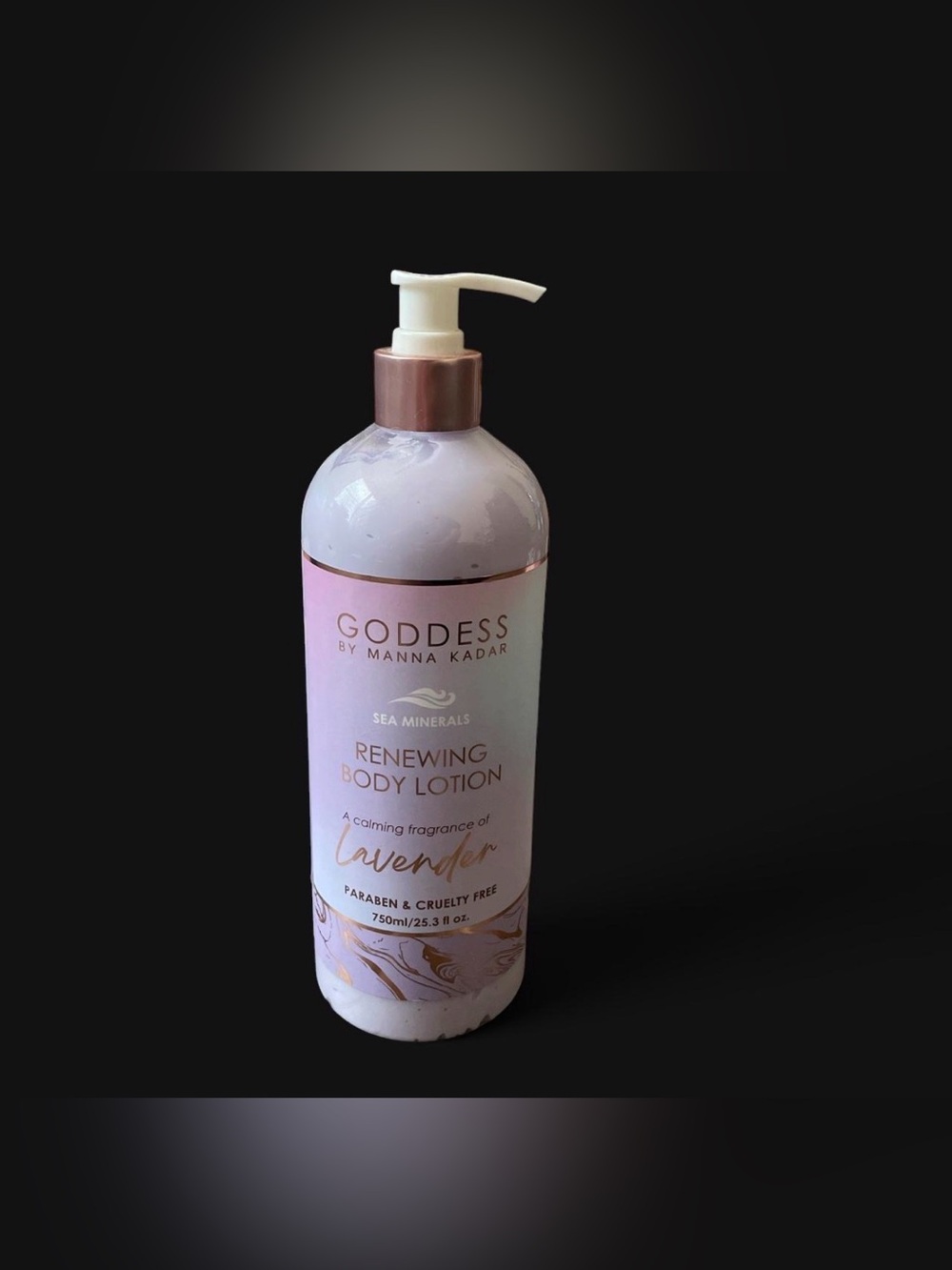 Goddess by Manna Kadár lavender body lotion